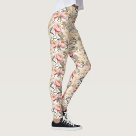 Romantische Wasserfarbenpeere Leggings