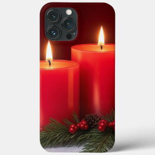 Romantische Weihnachtskerzen - Fall Case-Mate iPhone Hülle