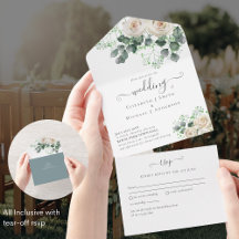 Romantische Weiße Rosen All Inclusive Hochzeit RSV