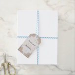 Romantische Weißrosen Geschenketiketten Geschenkanhänger<br><div class="desc">Geschenk mit Rose! Dieses zarte Design der Rose ist ideal für alle,  die es stilvoll und delikat mögen. Entworfen von Marions Artwork. Sie können das Design anpassen oder auf ein anderes Produkt übertragen! Text hinzufügen,  Größe ändern und mehr!</div>