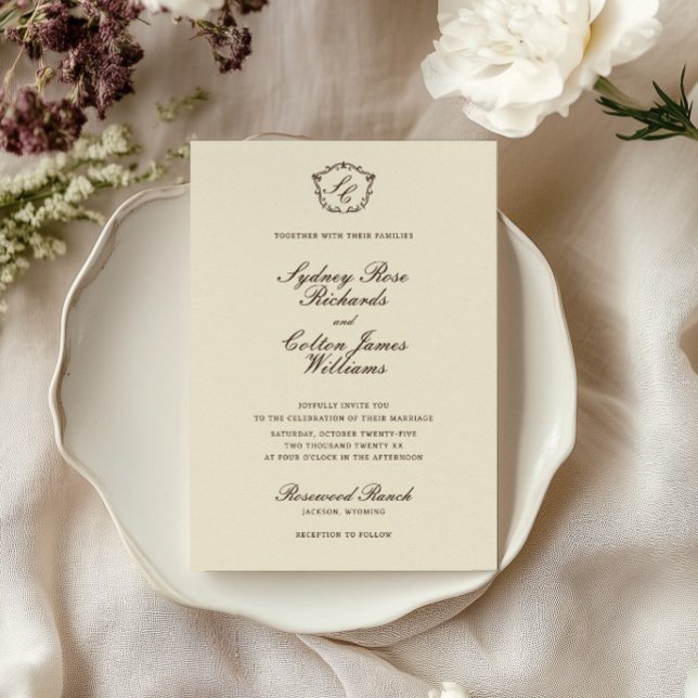 Romantische Western-Ranch-Hochzeitseinladung Einladung (Von Creator hochgeladen)