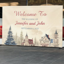 Romantische Winterhochzeit