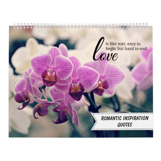 Romantische Zitate Kalender (Titelbild)
