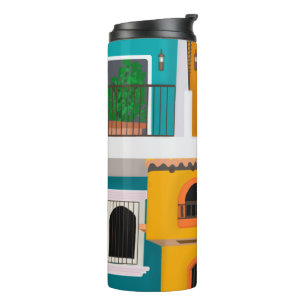 Romantische Zone Puerto Vallarta Mexiko Thermosbecher