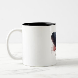 Romantische Zwei Herzen Tasse