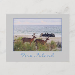 "Romantischer Abend Spaziergang entlang des Strand Postkarte