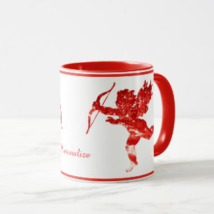 Romantischer Angel Valentine Cupid Cherub personal Tasse