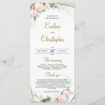 Romantischer Blush Pink Greenerenerage Foliage Gol