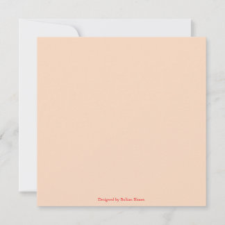 Romantischer Blush-Rosenstrauß Hochzeit Danke-Kart Dankeskarte
