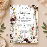 Romantischer Cello-Garten Eleganz Hochzeit 