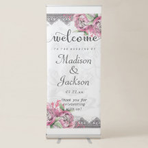 Romantischer Chic Peony Floral & Lace Wedding Will