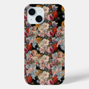 ROMANTISCHER ENGEL Sammelt ROSEN und BLUMEN Case-Mate iPhone Hülle