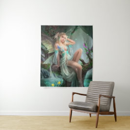 Romantischer Engel Wandteppich