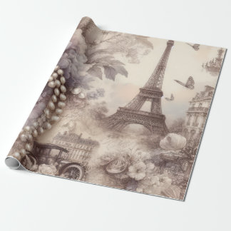 Romantischer französischer Lavendel, Eifel & Perle Geschenkpapier