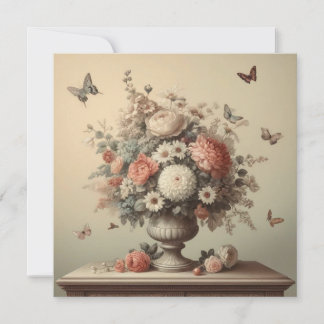 Romantischer Garten Bliss zum Geburtstag Einladung