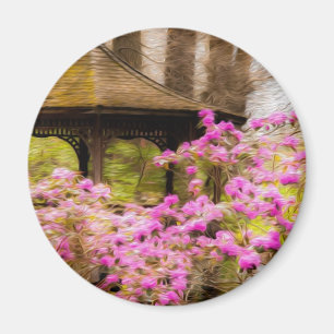 Romantischer Gazebo Magnet