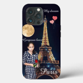 Romantischer Girl Eiffel Tower Traum Case-Mate iPh Case-Mate iPhone Hülle