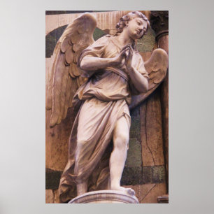 Romantischer italienischer Renaissance-Engel Poster