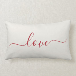 Romantischer Liebe Kissen