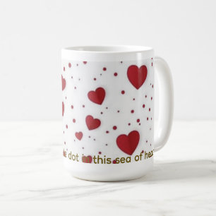 Romantischer Liebesbecher Kaffeetasse