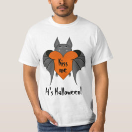 Romantischer lustiger Halloween-Schläger T-Shirt