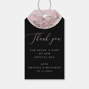 Romantischer Mond   Elegant Black Wedding Vielen D Geschenkanhänger