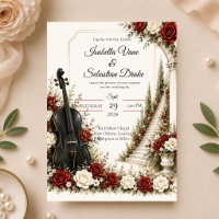 Romantischer Musikalischer Garten Eleganz Hochzeit