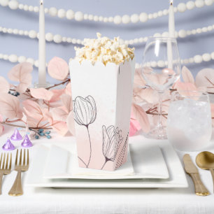 Romantischer Rosa Watercolor Geschenkschachtel