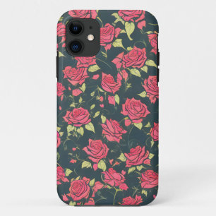Romantischer Rosengarten Case-Mate iPhone Hülle