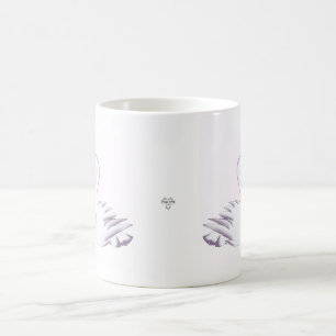 Romantischer Schwan-Liebe-Eleganter doppelseitiger Kaffeetasse
