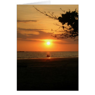 romantischer Sonnenuntergang