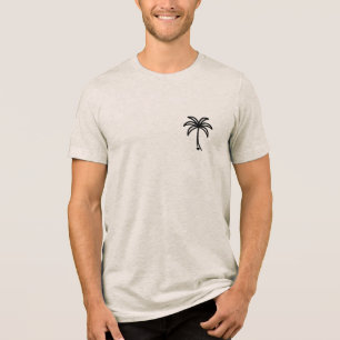 Romantischer Sonnenuntergangsspaziergang Tri-Blend Shirt