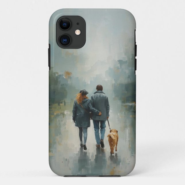 Romantischer Spaziergang im Rain Art Case (Rückseite)
