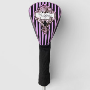 Romantischer Steampunk Goth Personalisiert Golf Headcover