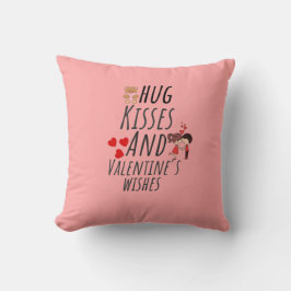 Romantischer Valentinstag Kissen