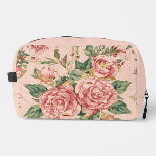 Romantischer Valentinstag mit hübschen Rosen, Rosa Waschbeutel