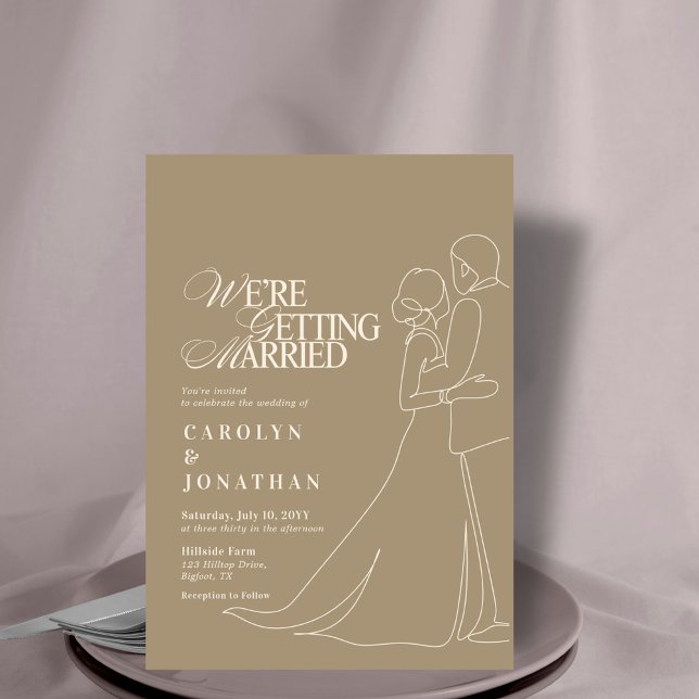 Romantischer Vintag Gold Monogram Wedding Dance Einladung (Von Creator hochgeladen)