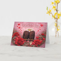 Romantischer Weißkopfseeadler zum Valentinstag: Li