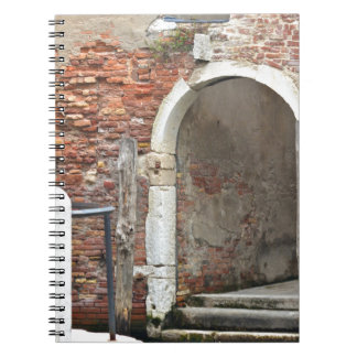 Romantisches altes Venedig Notizblock