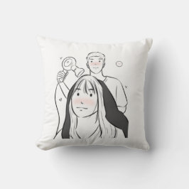 Romantisches Anime-Couple-Kissen - Niedliche Liebe Kissen