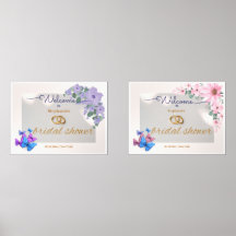 Romantisches Blumenhochzeitungs-Brautparty Begrüßu