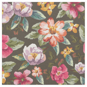 Romantisches Blumenmuster  Vintage Blume Stoff
