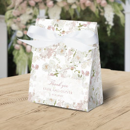 Romantisches Blush Floral Allover Muster Geschenkschachtel