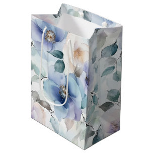 Romantisches Brautparty Hübscher Lavendel-Blume Mittlere Geschenktüte