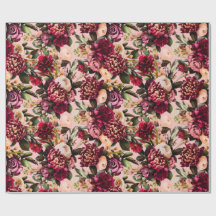 Romantisches Chrysanthemum auf Gossamer Pink