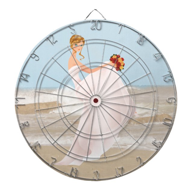Romantisches Dart Board Game Dartscheibe (vorne)