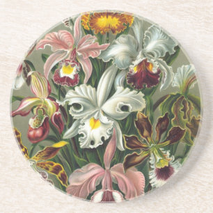 romantisches Date Blüten RSVP farbenfroh chic Untersetzer