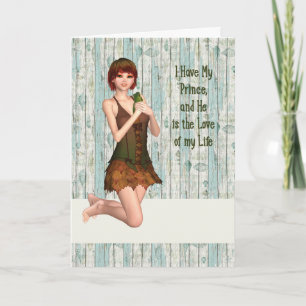 Romantisches Design in einem märchenhaften Ambient Karte