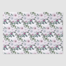 Romantisches Frühlingspapier Seidenpapier