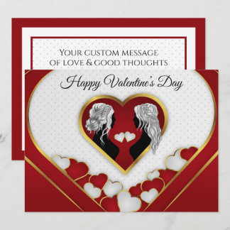 Romantisches Gold & Red Heart, Das L in LGBTQ Vale